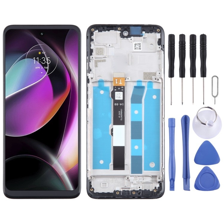 Bán chạy OEM Màn hình LCD Bộ số hóa đầy đủ có khung cho Motorola Moto G 2022 / Motorola Moto G62 5G 