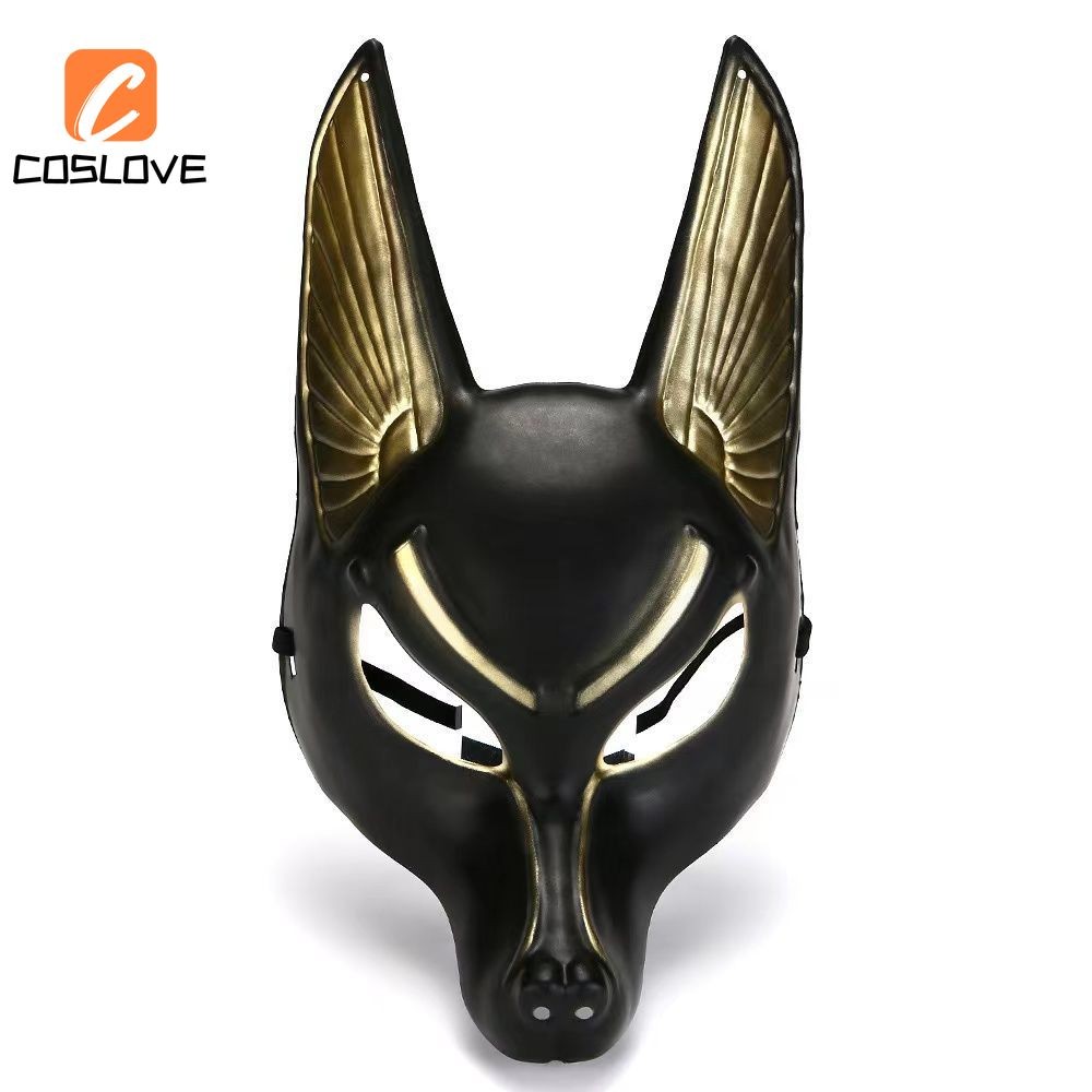 Phong Cách Cổ Điển Anubis Cosplay Mặt nạ Nhân vật Phim Quỷ Mặt nạ Cosplay Trang trí Đạo cụ Đảng Biểu