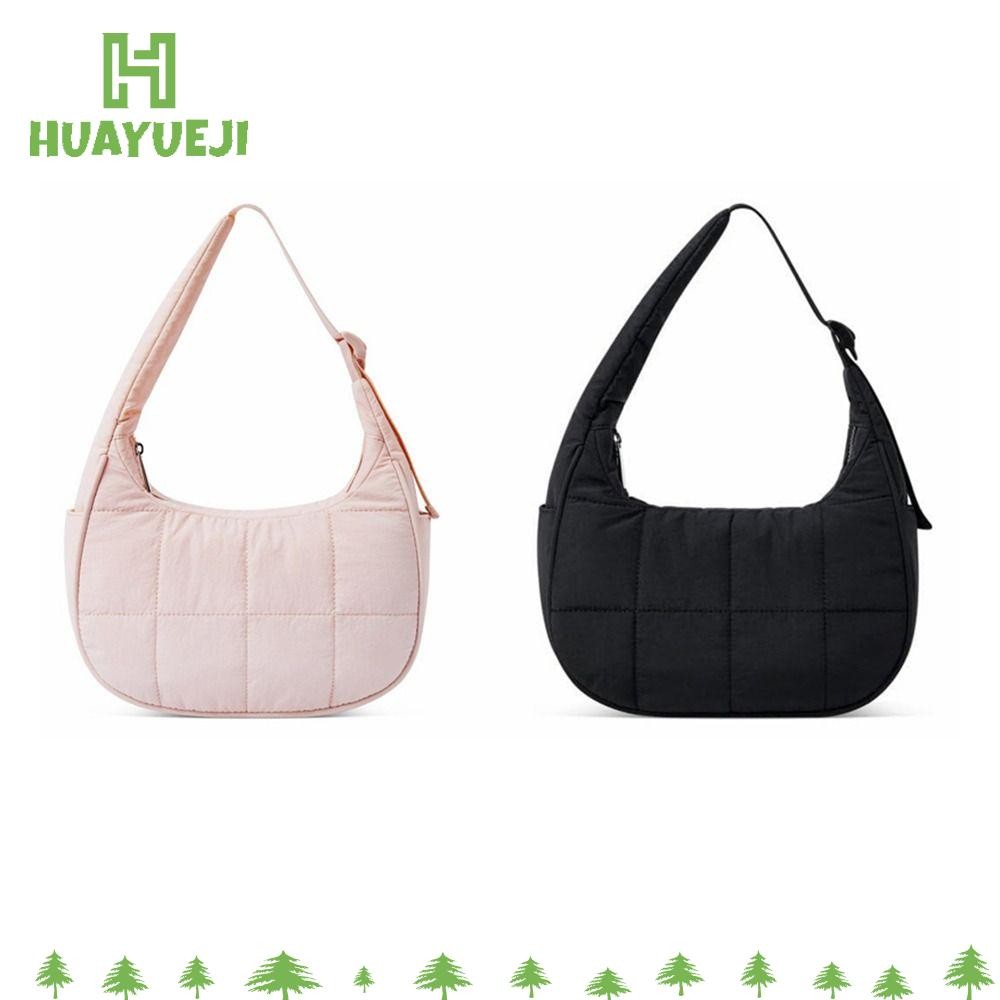 Túi xách YUEJI, có dây đeo có thể điều chỉnh Túi đeo nách chống nước, Túi đeo vai Puffy Puffy Nylon 