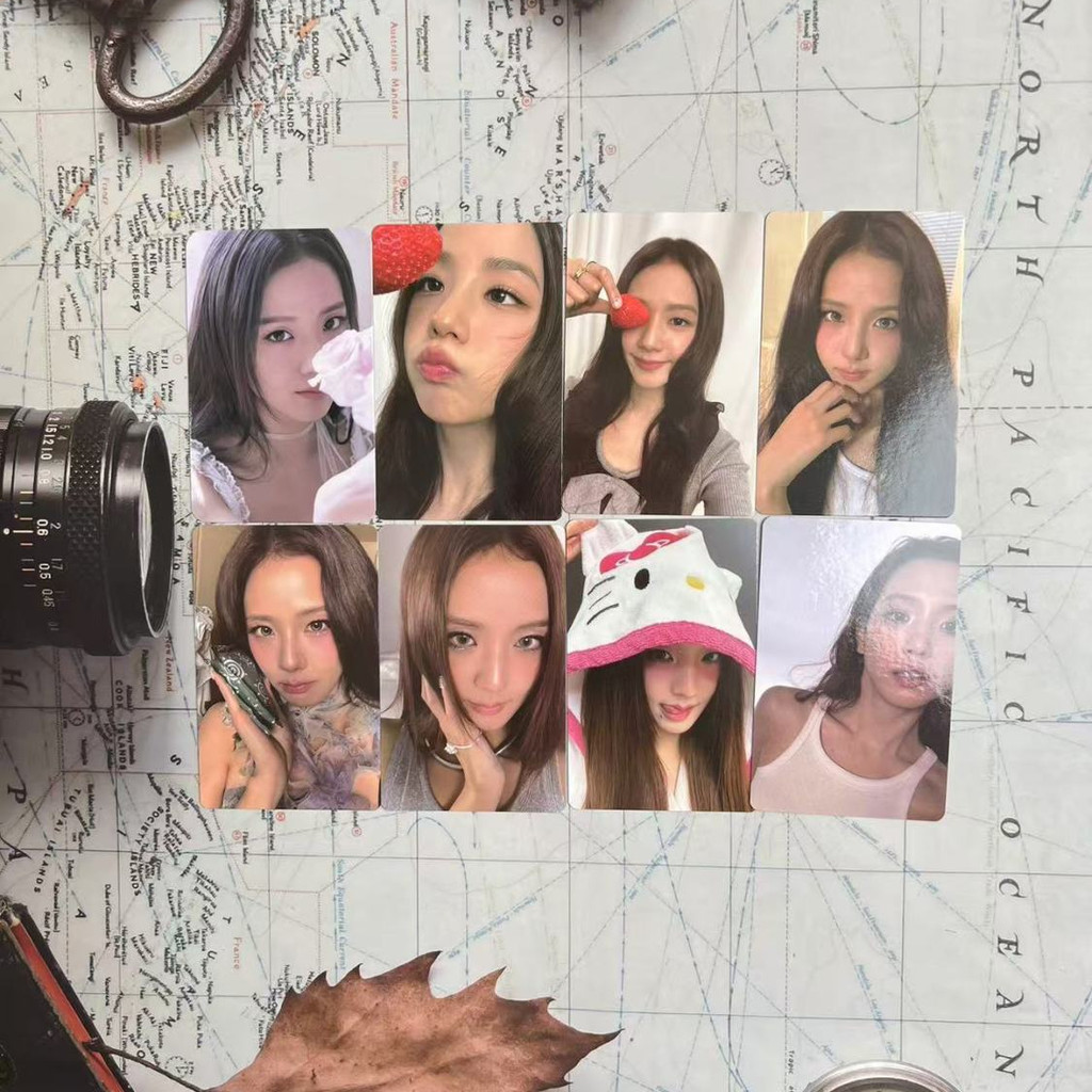 BLACKPINK JISOO cullo YG Central District Bonus Card White Rose Show Jin Jisoo Jisoo Thẻ Ảnh Phiên B