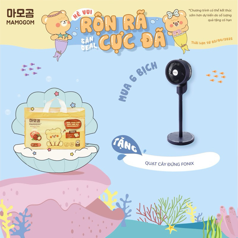 [ tặng quà 6 bịch ] bỉm MAMOGOM HỮU CƠ