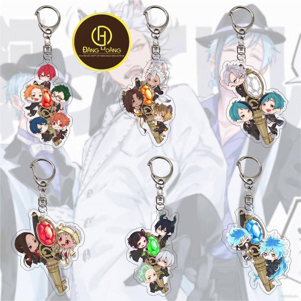 Móc Chìa Khóa Họa Tiết Hoạt Hình GP1 Disney Xoắn Bằng Acrylic_ĐH