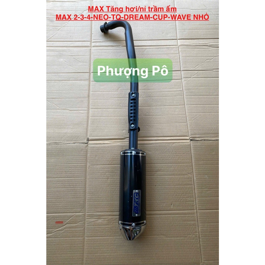 ⚡️FREESHIP⚡️ SET pô Tăng MAX lon đen cho xe MAX 2 3 4-MAX TQ-WAVE NHỎ-DREAM-CUP