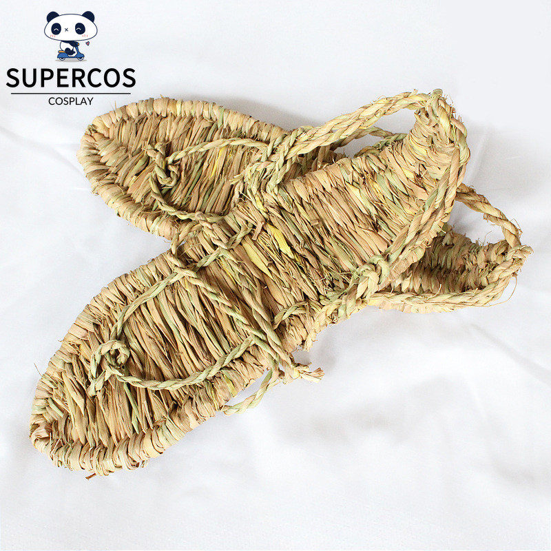 Anime BLEACH Kurosaki Ichigo Kuchiki Rukia Cosplay Chống Đỡ Giày Rơm