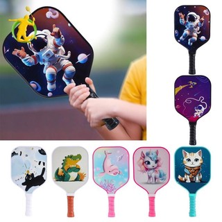 Kids Pickleball Trẻ em Sợi Carbon dành cho người mới bắt đầu Vợt Pickleball nhẹ chuyên nghiệp để thi đấu trong nhà