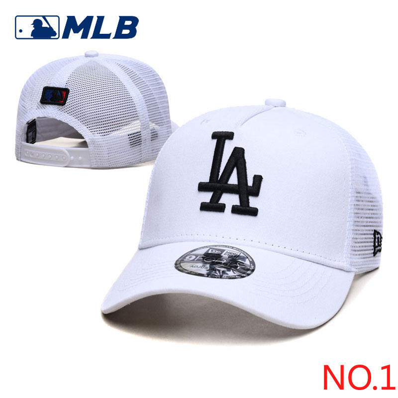 LOS ANGELES DODGERS Cap LA Cap Phong cách mới Mũ phong cách Hàn Quốc Mũ có thể điều chỉnh Mũ bóng ch