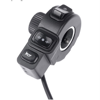 cụm công tắc đèn còi xi nhan 3 trong 1 xe điện M133 đen