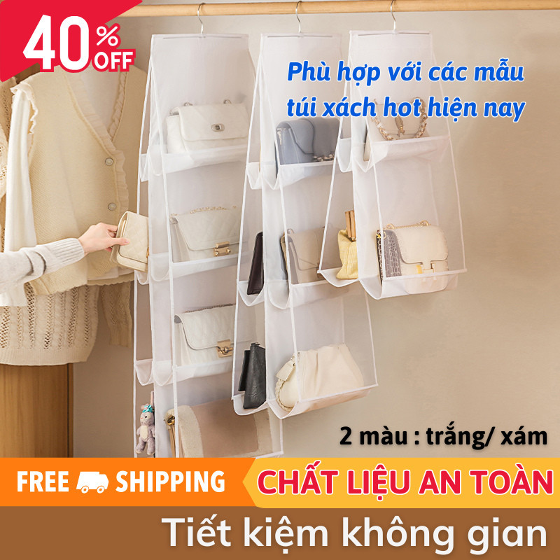 Túi Treo Túi Xách Grand Haven Túi Đựng Giỏ Xách Nam Nữ Tiện Lợi Treo Tủ Quần Áo An Toàn Chịu Lực Mạn