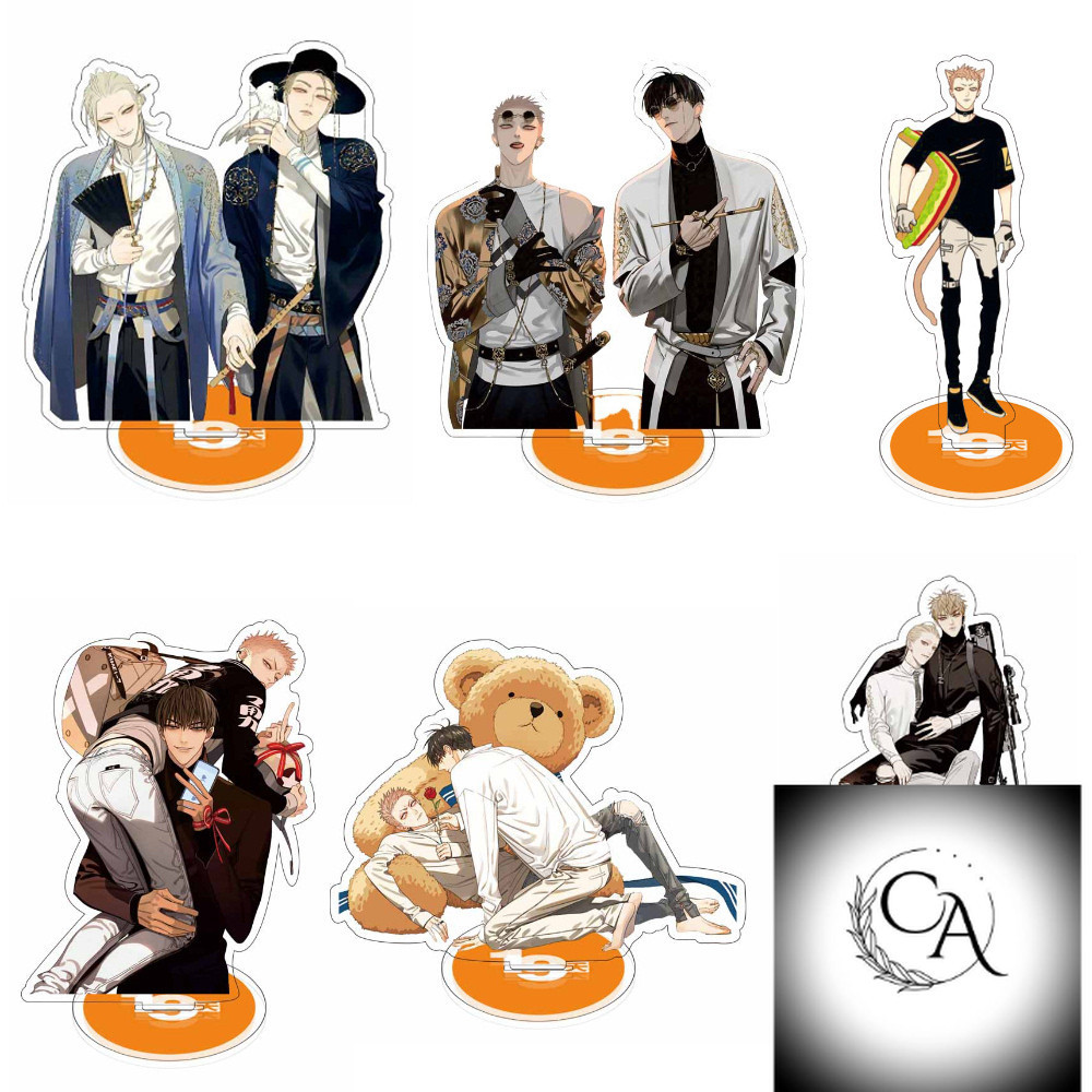 Móc Khoá, Mô Hình Standee Anime Hot BL Manhua 19 Days Triển Chính Hi Kiến Nhất Trang Trí Bàn Học, Là