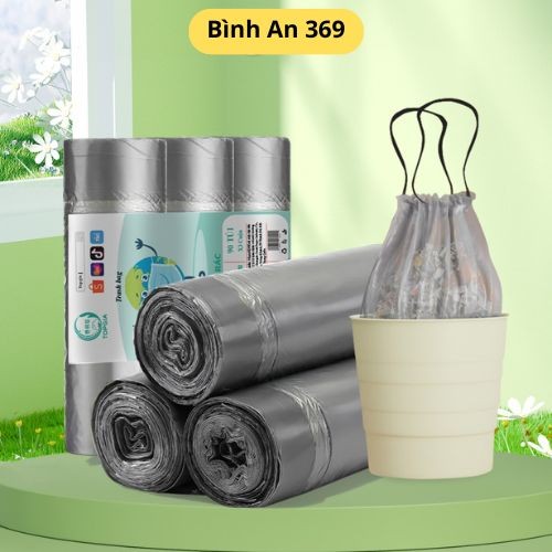 Túi đựng rác PP Top Gia combo 3 cuộn thân thiện với môi trường