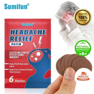 6 Miếng Dán Đau Đầu, Ù Tai, Ngứa Tai, Giảm Thính Lực,...Tinh Chất Thảo Mộc, an toàn và không xâm lấn-SIÊU RẺ  [P]