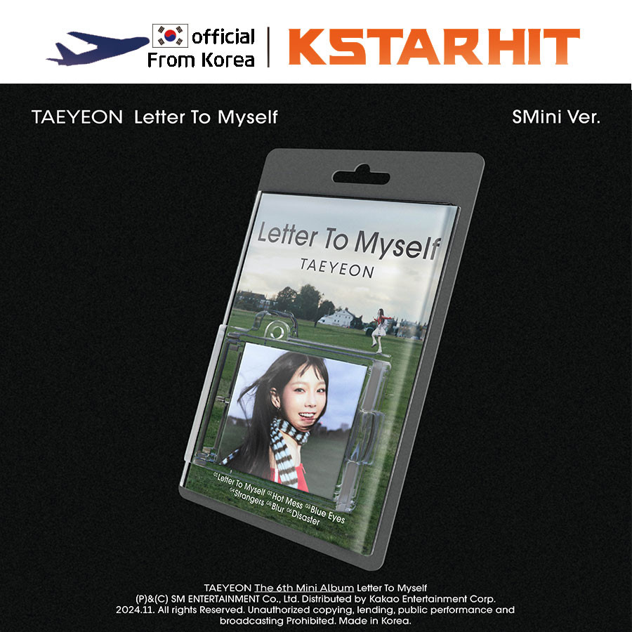 (SMini Ver.) TAEYEON - Letter To Myself (Album Mini thứ 6)