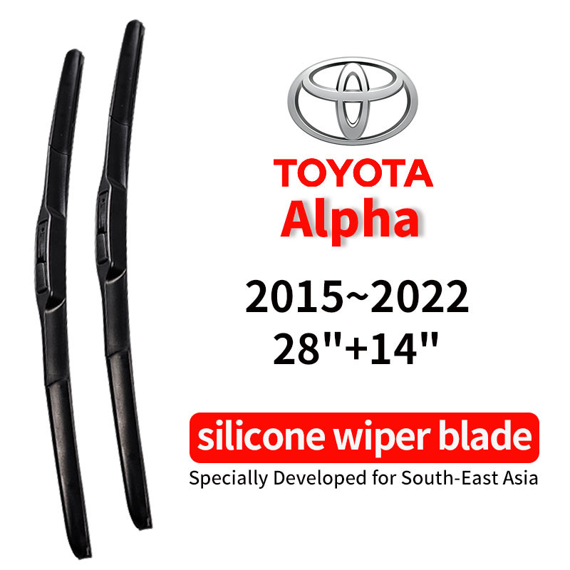 Cần gạt nước Toyota Alpha Alpha Alpha (2015 ~ 2022) Cần gạt nước ô tô 28 + 14in