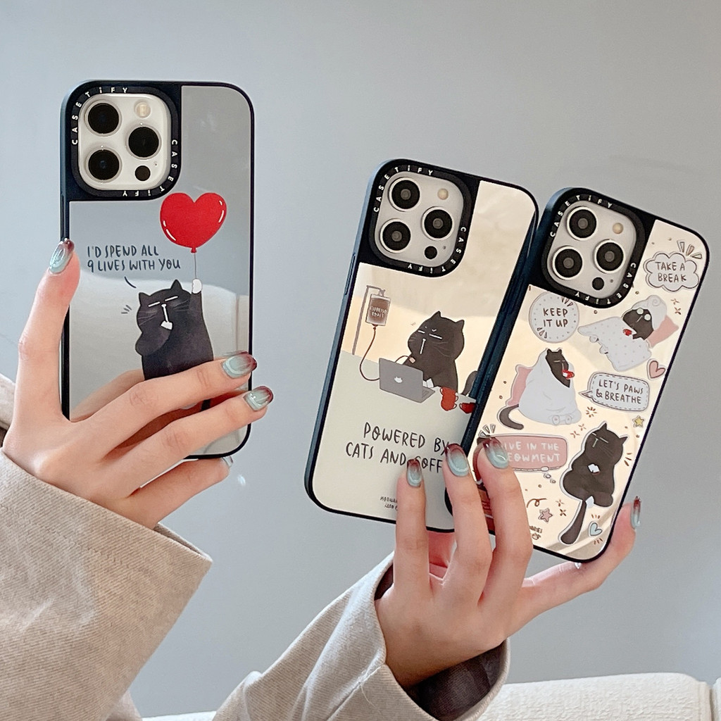 Ốp điện thoại gương từ tính Casetify cho iPhone 16 Pro max 16 Pro 15 Pro 14 Pro max 15 Plus 14 Pro 1