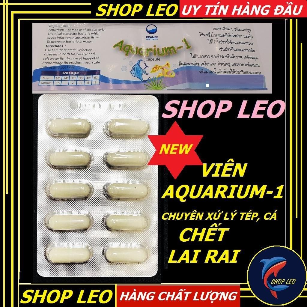 Viên AQUARIUM-1 Thái Lan xử lý tép, cá chết lai rai - phụ kiện tép cảnh - thủy sinh - shopleo