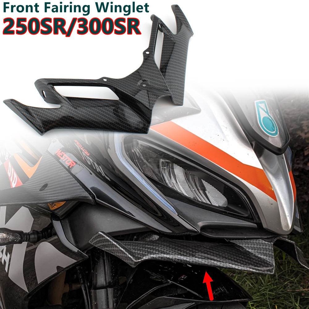 Dành Cho CFMOTO 300SR 250SR Xe Máy 250 SR 300 Cánh Xẻ Tà Trước Cánh Cánh Động Học Cánh Xẻ Tà Trước F