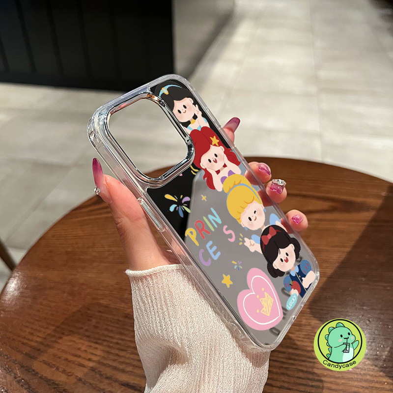 Ốp Điện Thoại Gương Công Chúa Cho Vivo Y19S Y29 Y37 Pro 5G Y300 Y200 Pro Y200E Y200i Y200T Y100 Y38 