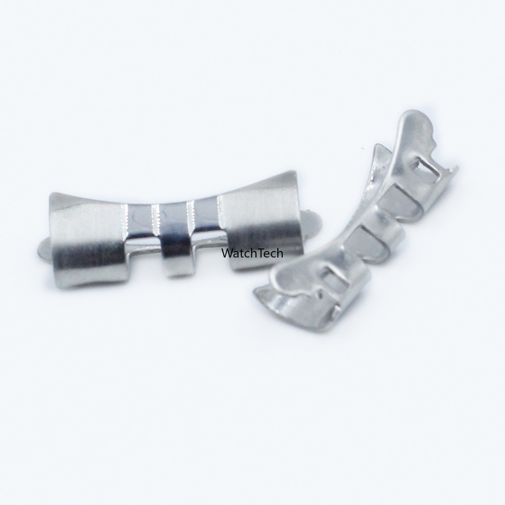 2 Chiếc Cong End Dự Phòng Liên Kết Cho Seiko 7S26 SKX007 SKX009 Vòng Tay Dây Đeo Đồng Hồ