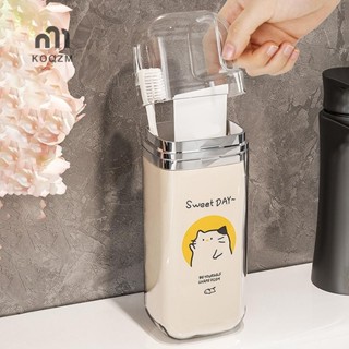  Hộp đựng bàn chải đánh răng du lịch cốc  đánh răng 3in1 dễ thương mang du lịch tiện lợi cốc du lịch 