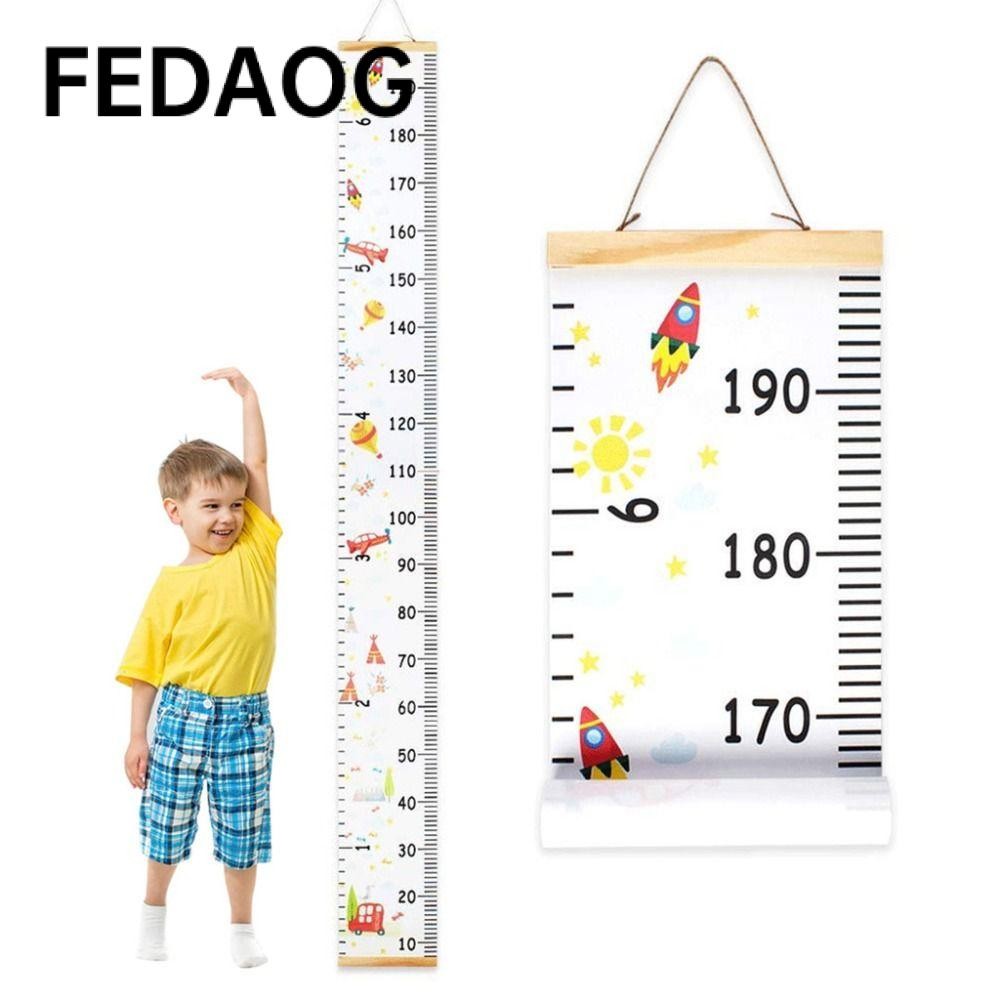 Thước đo biểu đồ tăng trưởng FEDAOG, Cuộn lên Thước đo chiều cao trẻ em có thể tháo rời, Biểu đồ đo 