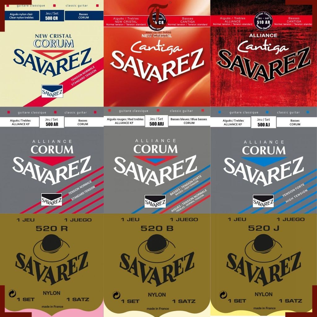 Dây Đàn Guitar Classic Savarez (1 Bộ - 6 dây)