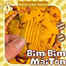 500G Bim Bim Mái Tôn Bà Tuyết Diamond,, đồ ăn vặt việt nam, TẶNG 1 GÓI Nem Nướng Phên