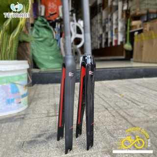 Phuộc (Fork) xe đạp đua Carbon 3K TEMANI 700C