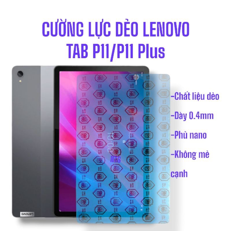 Dán cường lực dẻo bảo vệ màn hình LENOVO Tab P11/ P11 PLUS ilistore
