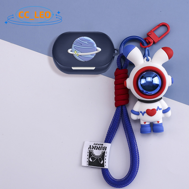 Dành Cho Tai Nghe Bose QuietComfort 2024 Ốp Lưng Hình Chú Heo Dễ Thương Móc Khóa Silicon Mềm Vỏ Bose