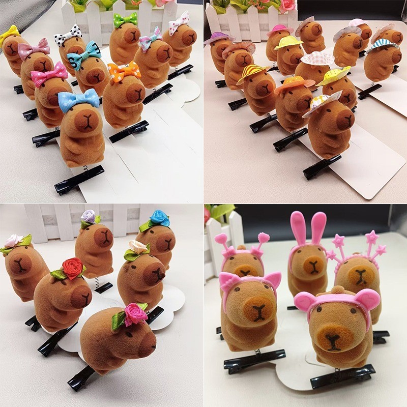 Kẹp Tóc Capybara Hàn Quốc Đáng Yêu Kẹp Tóc Capybara Trẻ Em Kẹp Tóc Ins Kẹp Tóc Trẻ Em Quà Tặng Kẹp T