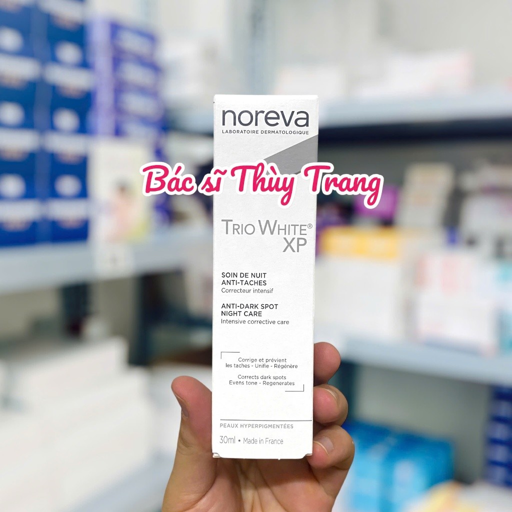 Serum dưỡng da trắng sáng và giảm thâm nám NOREVA TRIO WHITE XP ANTI - DARK SPOT SERUM 30ML