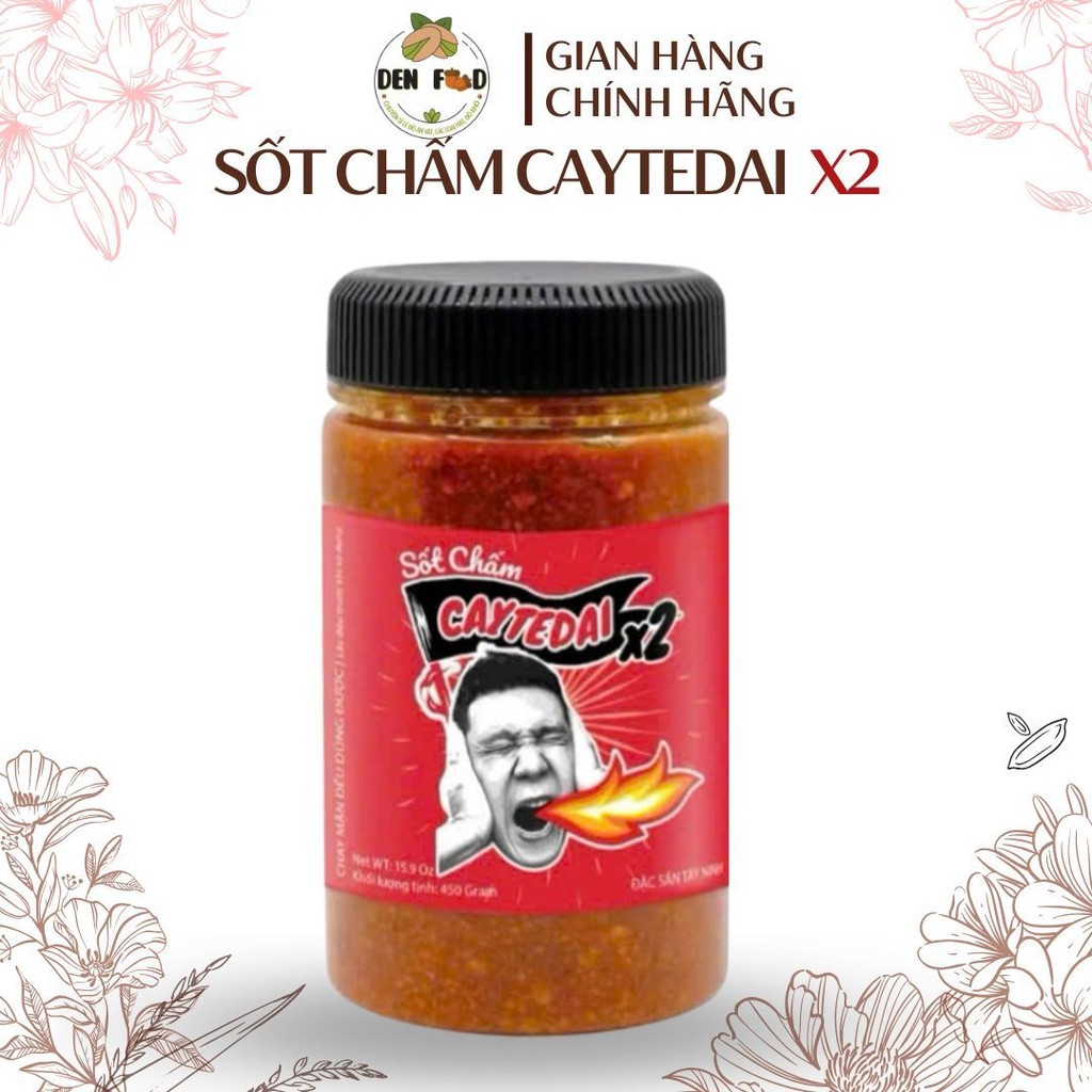 Sốt Chấm Cay Tê Dại X2 Siêu Cay Lâm Vlog - Ăn Vặt Denfood