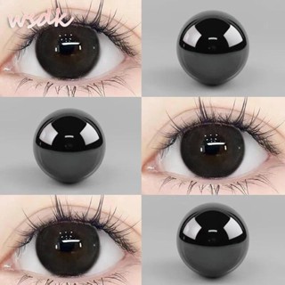 Set 2 Kính Áp Tròng Màu Đen  14.0/14.2/14.5mm  Thương Hiệu WSDK