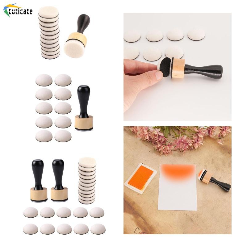 Bộ bọt trộn mực Mini nạp lại bộ bọt xốp mái vòm trắng nạp lại cho thẻ