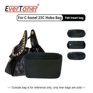  EverToner Người Tổ Chức Túi Là C-Hele 25C Hobo Túi Mini Túi Bảo Quản Túi Lót Bên Trong Túi Nỉ Ví Chèn Túi Xách Túi Lót Bên Trong 