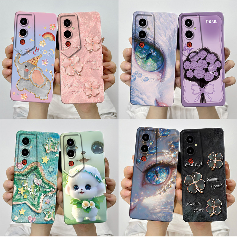 Ốp Cho Tecno Pova 4 LG7n / Pova 4 Pro LG8n Ốp Lưng Thẩm Mỹ Hoa Bướm Đẹp Chống Sốc Silicon Mềm TPU Đi