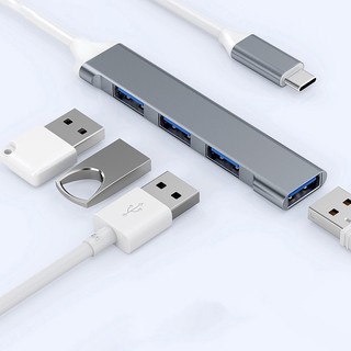 Bộ Chia 4 Cổng USB 3.0 Bộ chia cổng Hub USB và Hub Type C  3.0  Đa Năng Tiện Dụng Cho PC Laptop 