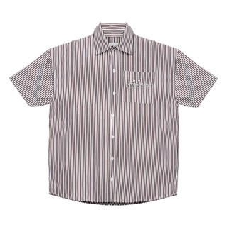 Áo Sơ Mi ADEMAR SIGNATURE SHORT-SLEEVE SHIRT - BLACK STRIPE