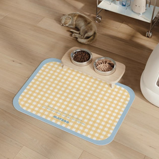 Thảm trải sàn cho thú cưng chống trượt Mèo và chó, Tấm lót cho bát cho thú cưng, Chống bụi bẩn, Chống văng Thảm cho mèo dễ lau chùi