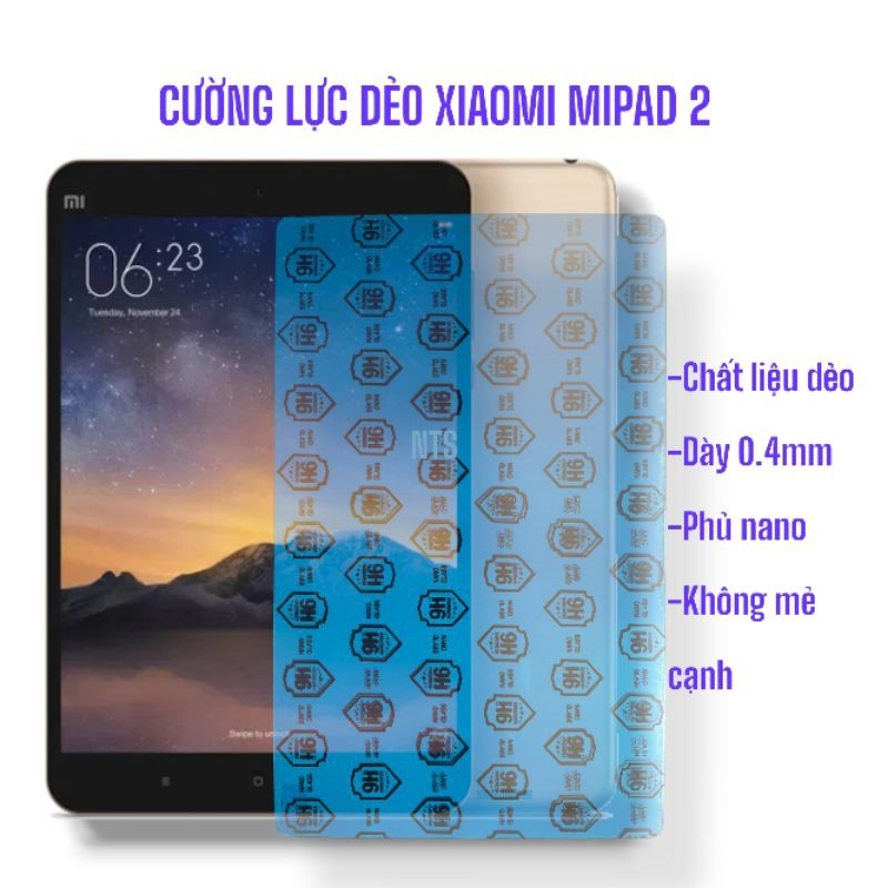 Dán cường lực dẻo bảo vệ màn hình Xiaomi Mipad 2 ilistore
