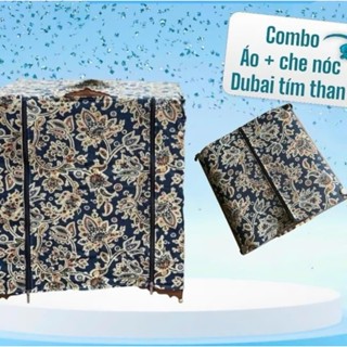 Combo 1 Áo lồng dubai  + 1 nóc che nắng đubai lồng chim chào mào - Vuông thái sing đủ mẫu size lồng 37