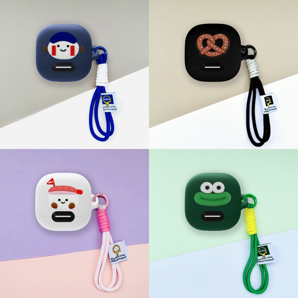 For Anker Soundcore Liberty 4 NC Case Cute Lanyard Pendant Soundcore Liberty 4 NC Silicone Soft Case
