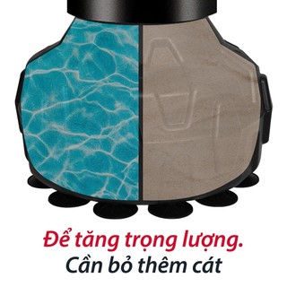 [MALL] BG Trụ đấm bốc Boxing Pile BG Red/Black mẫu hót 2025, chất liệu PU cao cấp