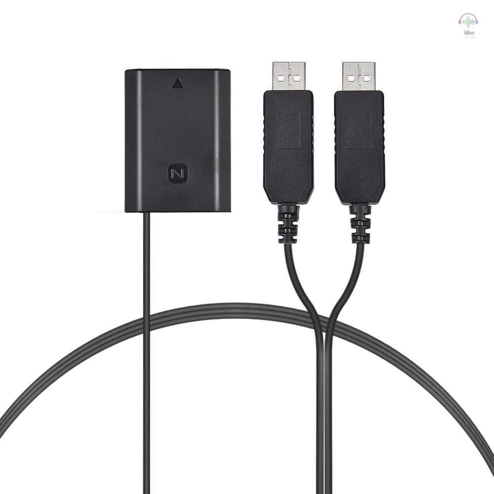 Bộ chuyển đổi USB kép Andoer NP-FZ100 DC cho A7III A9 A7RIII A7SIII