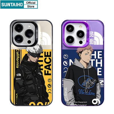 Suntaiho Chất Lượng Cao Anime Nhật Bản Họa Tiết Ốp lưng Iphone 16 15 14 13 12 11 Pro Max TPU Silicon Mềm Cao Cấp Chống Sốc Ốp Lưng