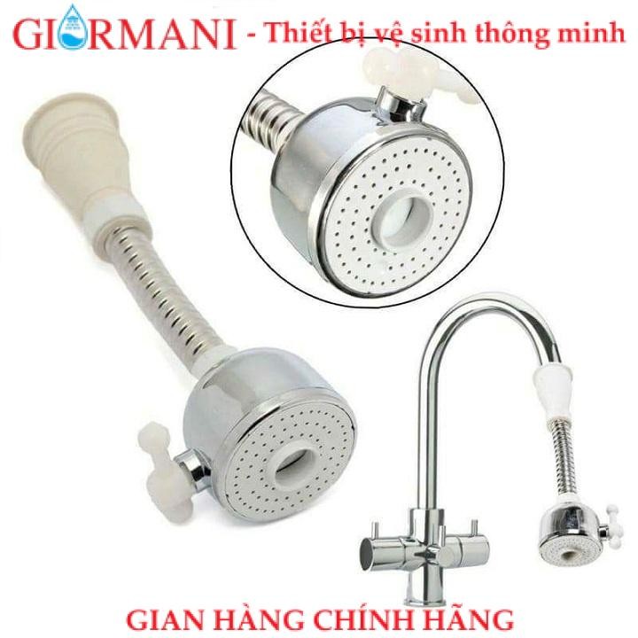 Đầu vòi rửa bát tăng áp cao cấp DV03