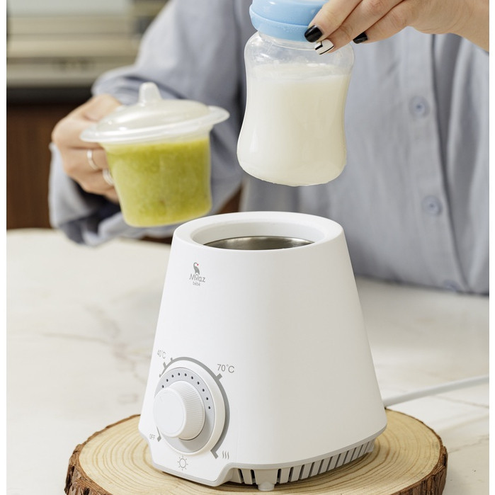 [Đảm Bảo Chính Hãng] Máy hâm sữa Moaz BeBe MB039, hâm nóng sữa - hâm nóng đồ ăn dặm nhanh chóng cho 