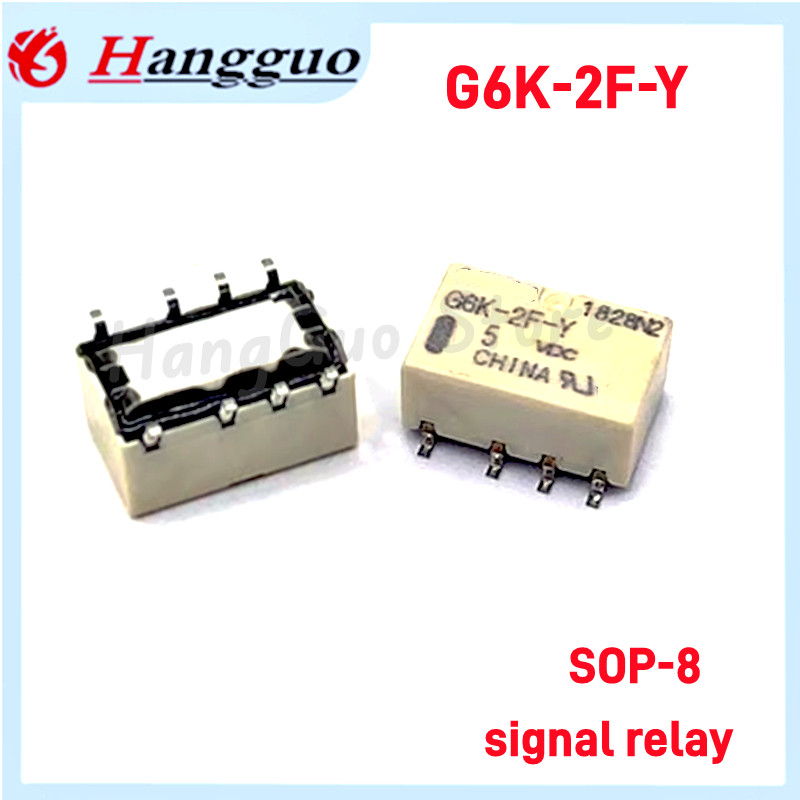 5 Cái-10 Cái / lốc Mới Ban Đầu Rơ Le Tín Hiệu G6K-2F-Y-5VDC G6K-2F-Y-5 G6K-2F-Y G6K2FY G6K-2F G6K 2F
