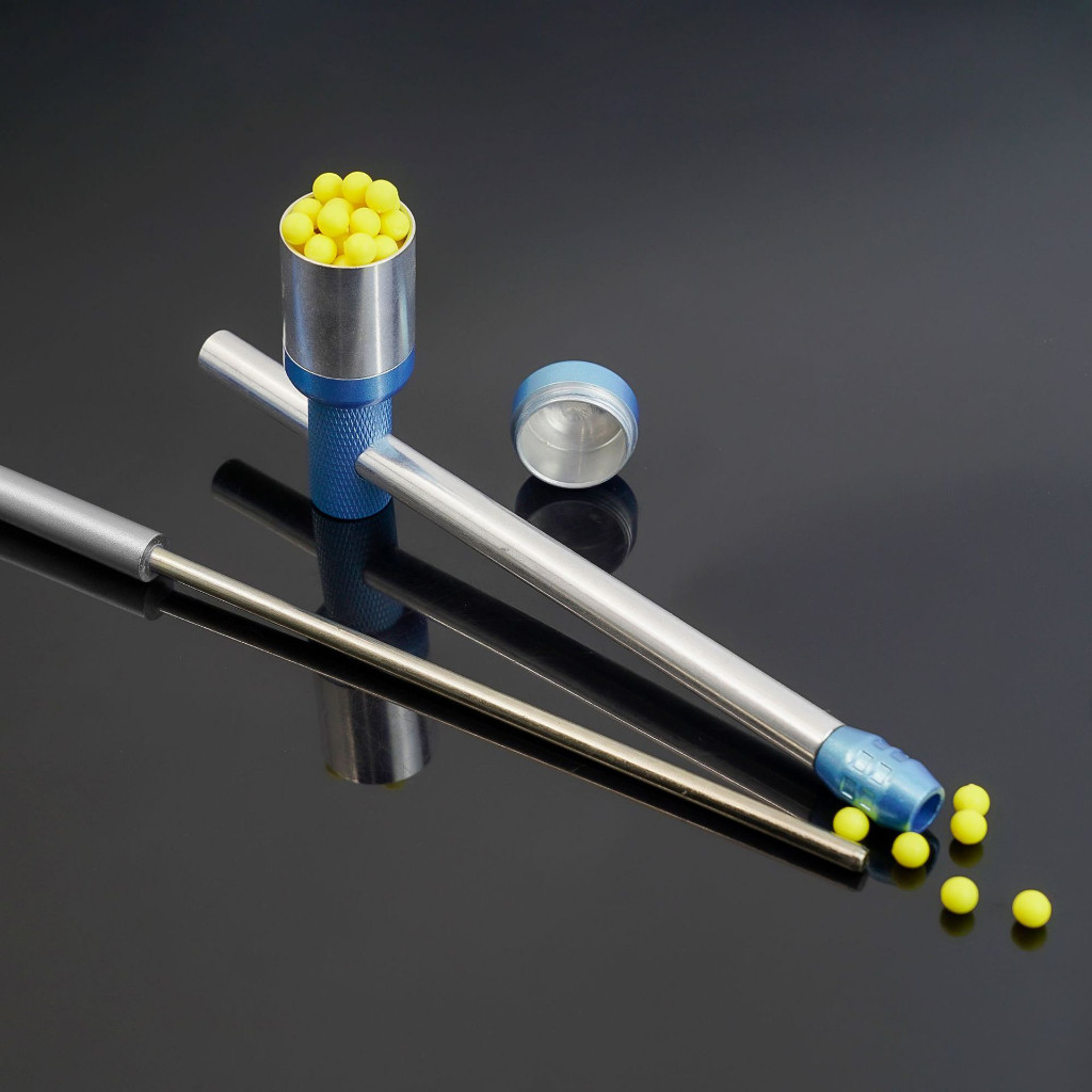 Đồ Chơi Bốp Bốp Liên Thanh Kèm Ống Đựng Bi