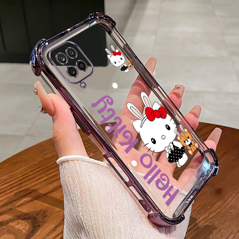 Ốp lưng Samsung A12 M12 A22 4G A22 5G M22 4G M23 4G Trung Quốc danh dự đội bảo vệ cùng loại thỏ tron